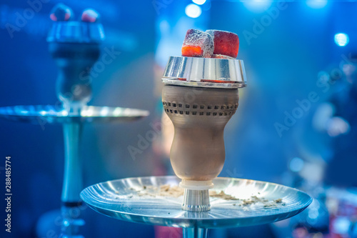 Chillum.  Coconut coals for...