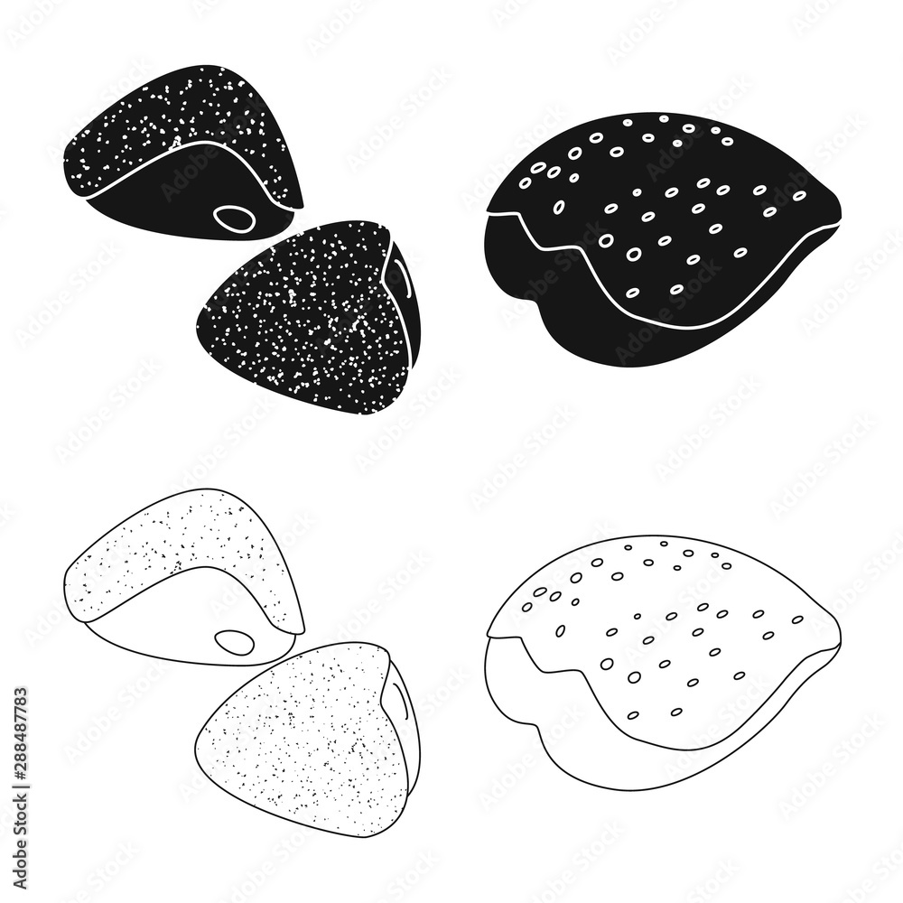 Vector illustration of product and poultry sign. Set of product and agriculture vector icon for stock. Vector illustration of product and poultry sign. Set of product and agriculture vector icon for stock.