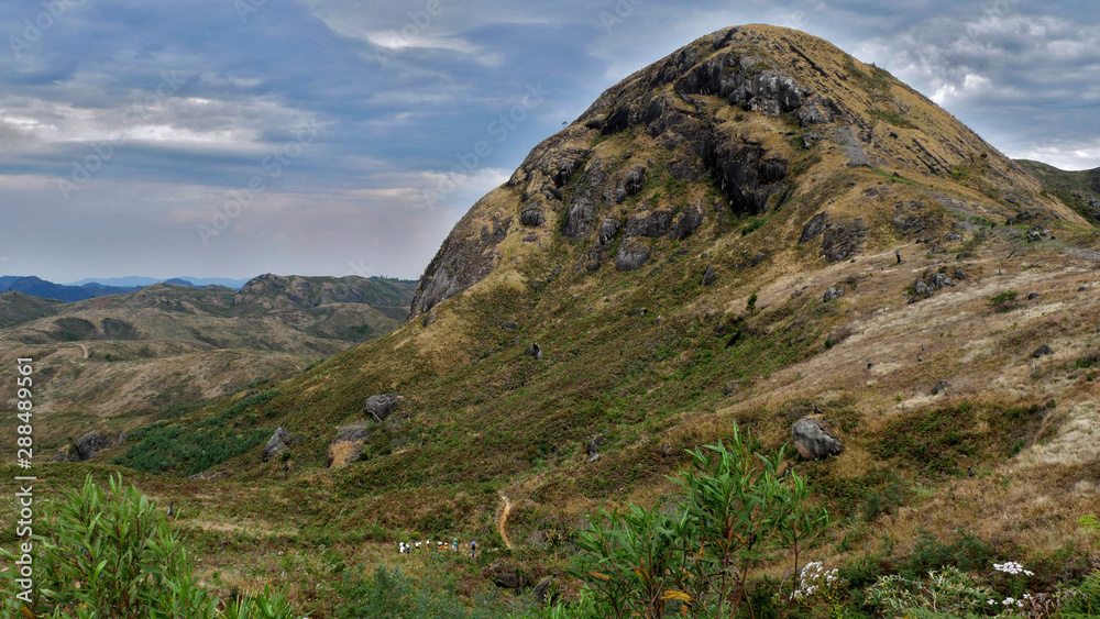 Paysage sauvage et aride de Madagascar