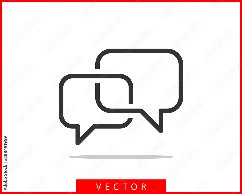 Talk bubble speech icon. Blank empty bubbles vector design elements. Chat on line symbol template. Dialogue balloon sticker silhouette. Talk bubble speech icon. Blank empty bubbles vector design elements. Chat on line symbol template. Dialogue balloon sticker silhouette.