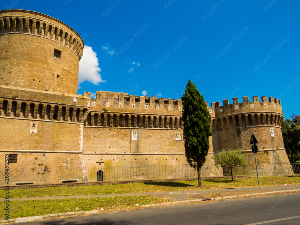 Castle of Julius II, Ostia Antica, Rome, Italy