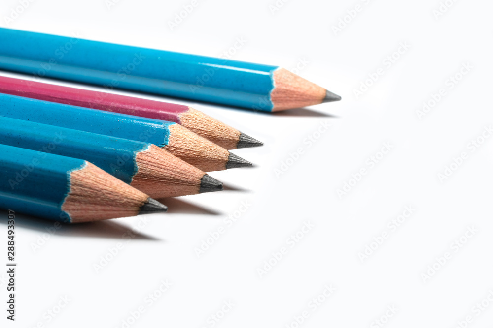 color pencils isolated on white background color pencils isolated on white background