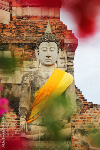 the Old Buddha image in Thailand 