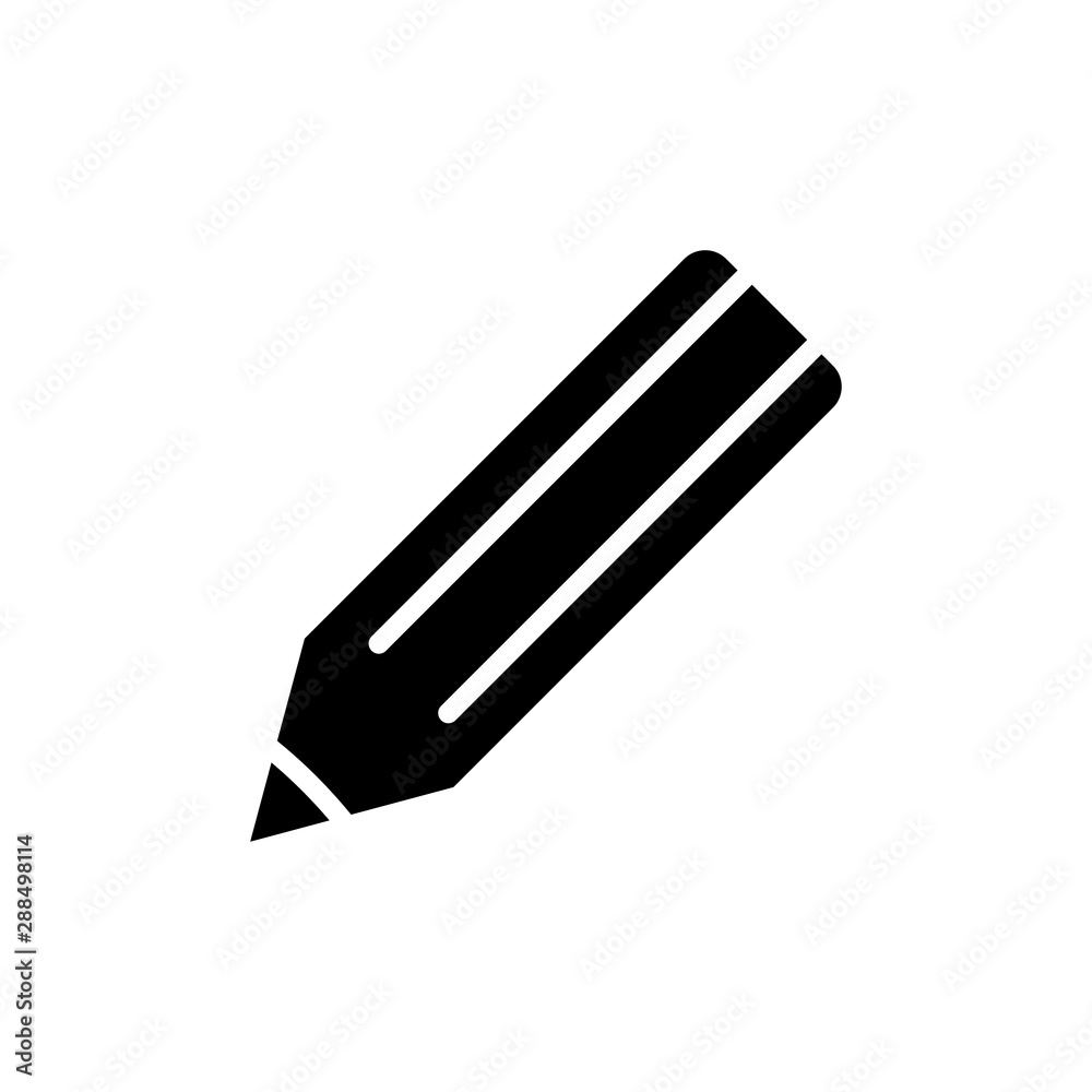 Fototapeta premium pencil icon trendy