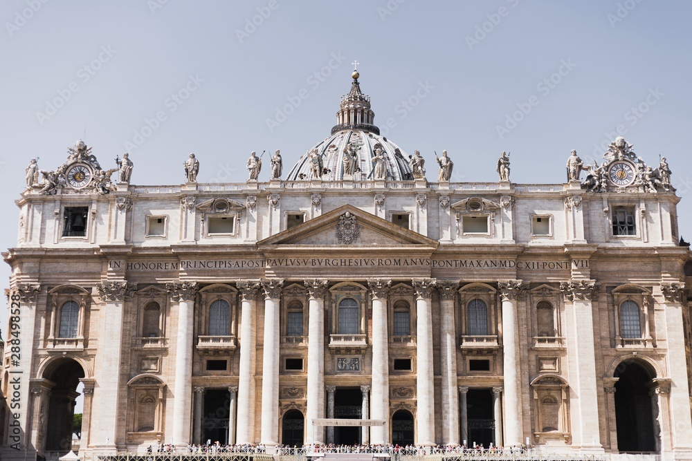 st peters basilica in rome italy