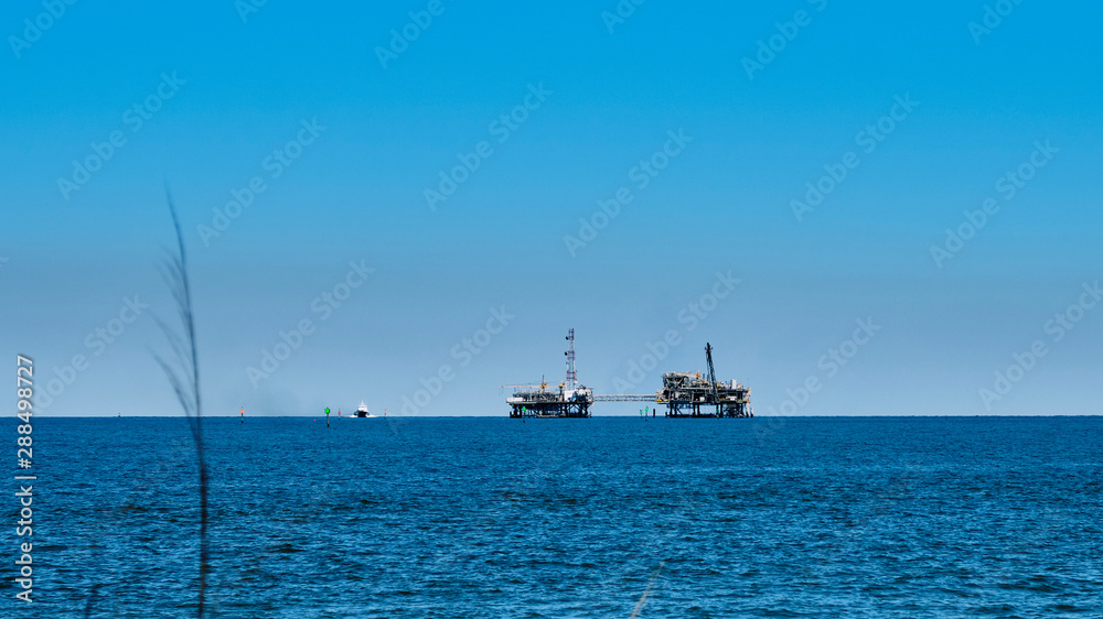Oil Platform in Gulf Oil Platform in Gulf