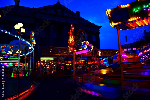 circus at night