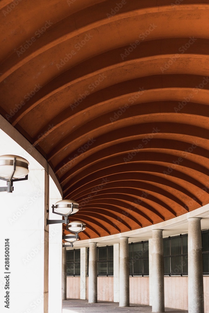 Naklejka premium arches and columns