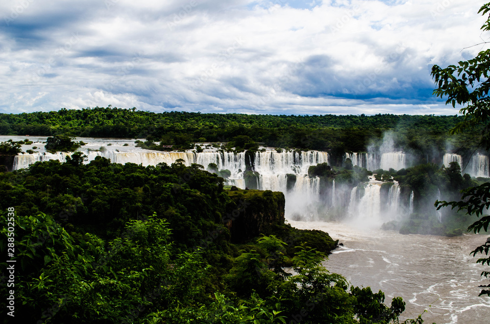 Fototapeta premium Iguazu waterfalls Argentina Brazil