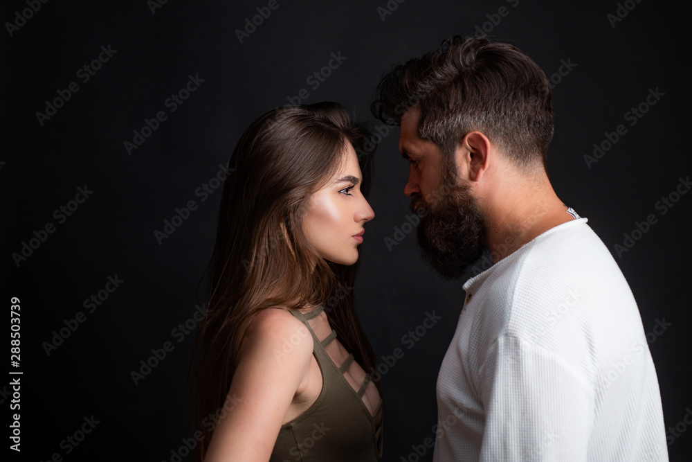 Secrets fantasy. Sensual touch. Sensual couple getting closer to feel each others lips. Passionate love. Romantic portrait of a sensual couple in love. Horny hot young lady embracing lover moaning. Secrets fantasy. Sensual touch. Sensual couple getting closer to feel each others lips. Passionate love. Romantic portrait of a sensual couple in love. Horny hot young lady embracing lover moaning.