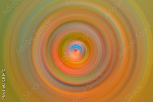 Abstract Background Of Spin Circle Radial Motion Blur. Background for modern graphic design and text.