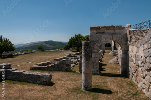 The Italico Sanctuary of Pietrabbondante. Is the most important architectural testimony of the religiosity of the Samnites Pentri nation.