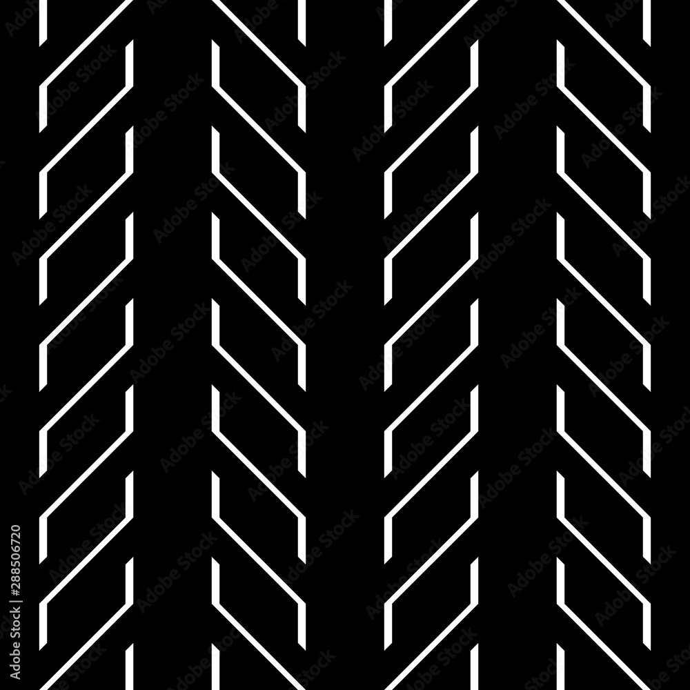 Design seamless monochrome zigzag pattern Design seamless monochrome zigzag pattern