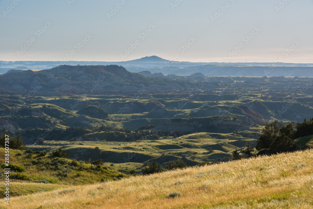 Looking Across Theodore Roosevelt National Park