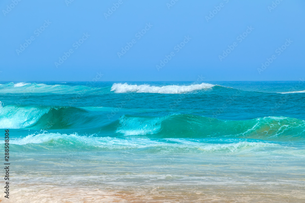 Surf on the Atlantic Ocean