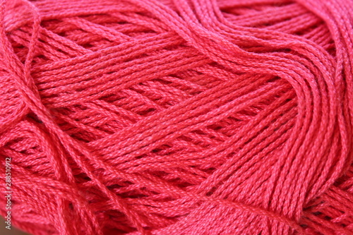 particolare gomitolo di cotone