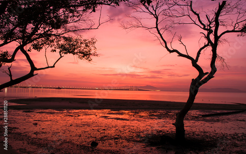 Breezy Morning. This shot was taken at Queensbay, Penang island during sunrise.