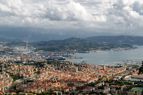 Obraz na płótnie Il Golfo dei Poeti - La Spezia w salonie