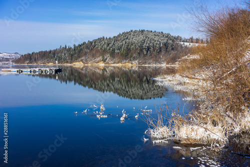 Fototapeta Naklejka Na Ścianę i Meble -  Zawóz Bieszczady zima