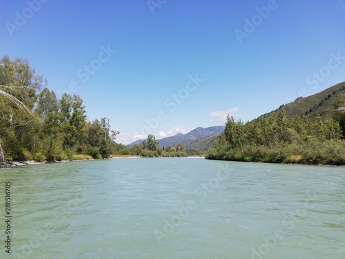 lake in mountains