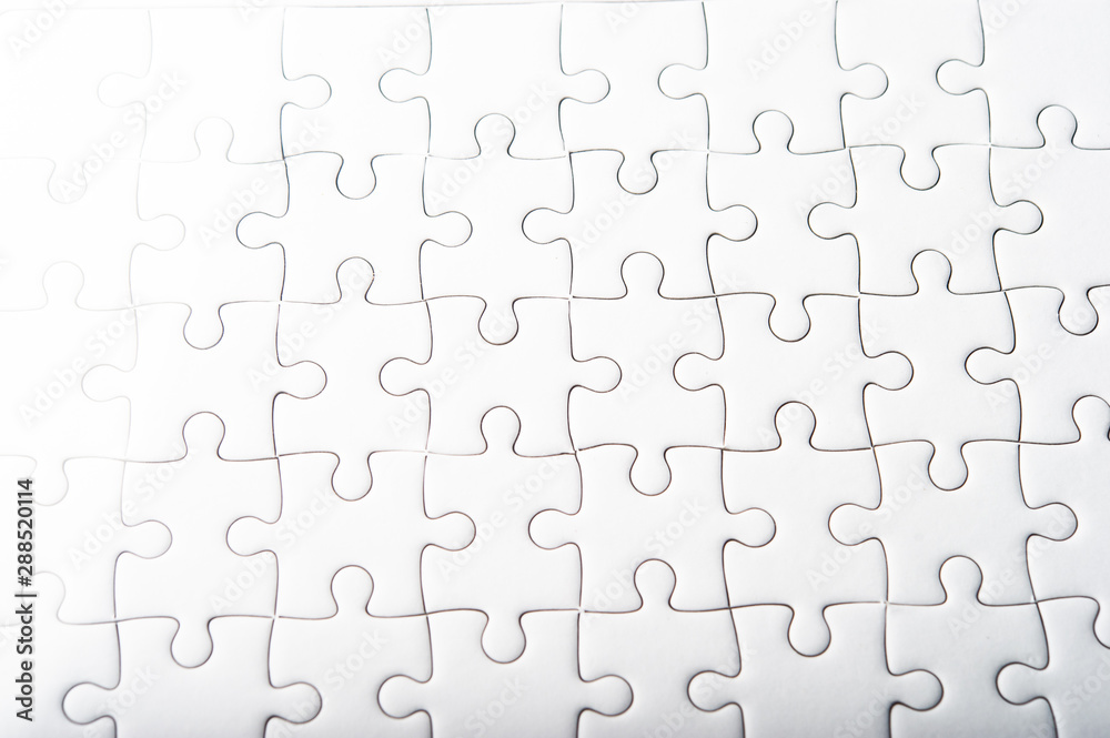 White puzzles represent harmony and power of successful people. White puzzles represent harmony and power of successful people.