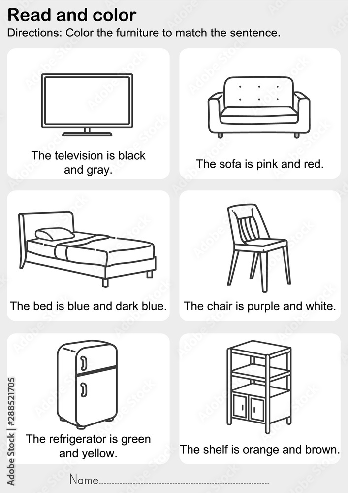 Wordwall furniture for kids
