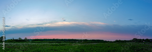 Sunset Panoramic Image © Josh