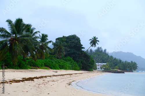 Rainy day at the beach