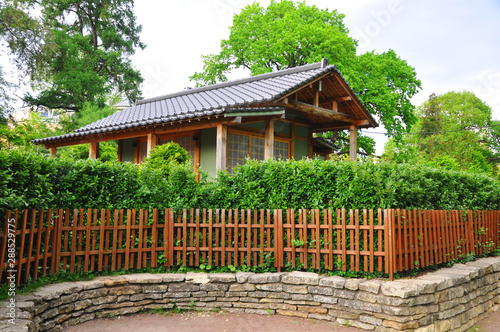 building in the St. Petersburg Botanical Garden named after Peter the Great