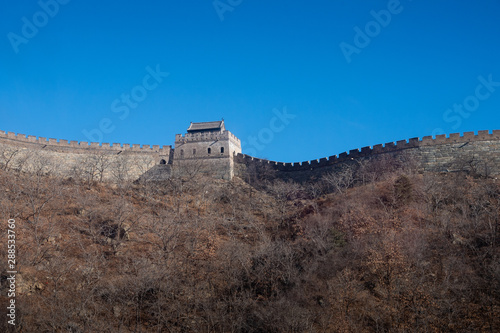 Great wall of china is Landmark at Jinshanling, Beijing