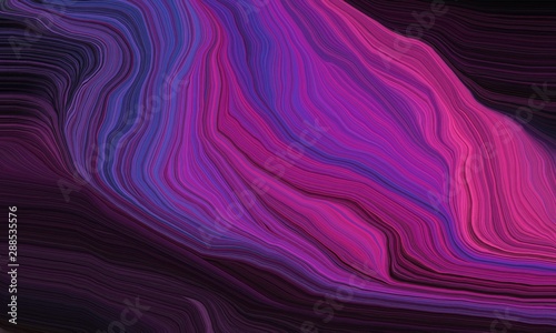 curved lines abstract wallpaper background with very dark pink, medium violet red and purple colors. artwork illustration can be used for canvas, poster, graphic or wallpaper