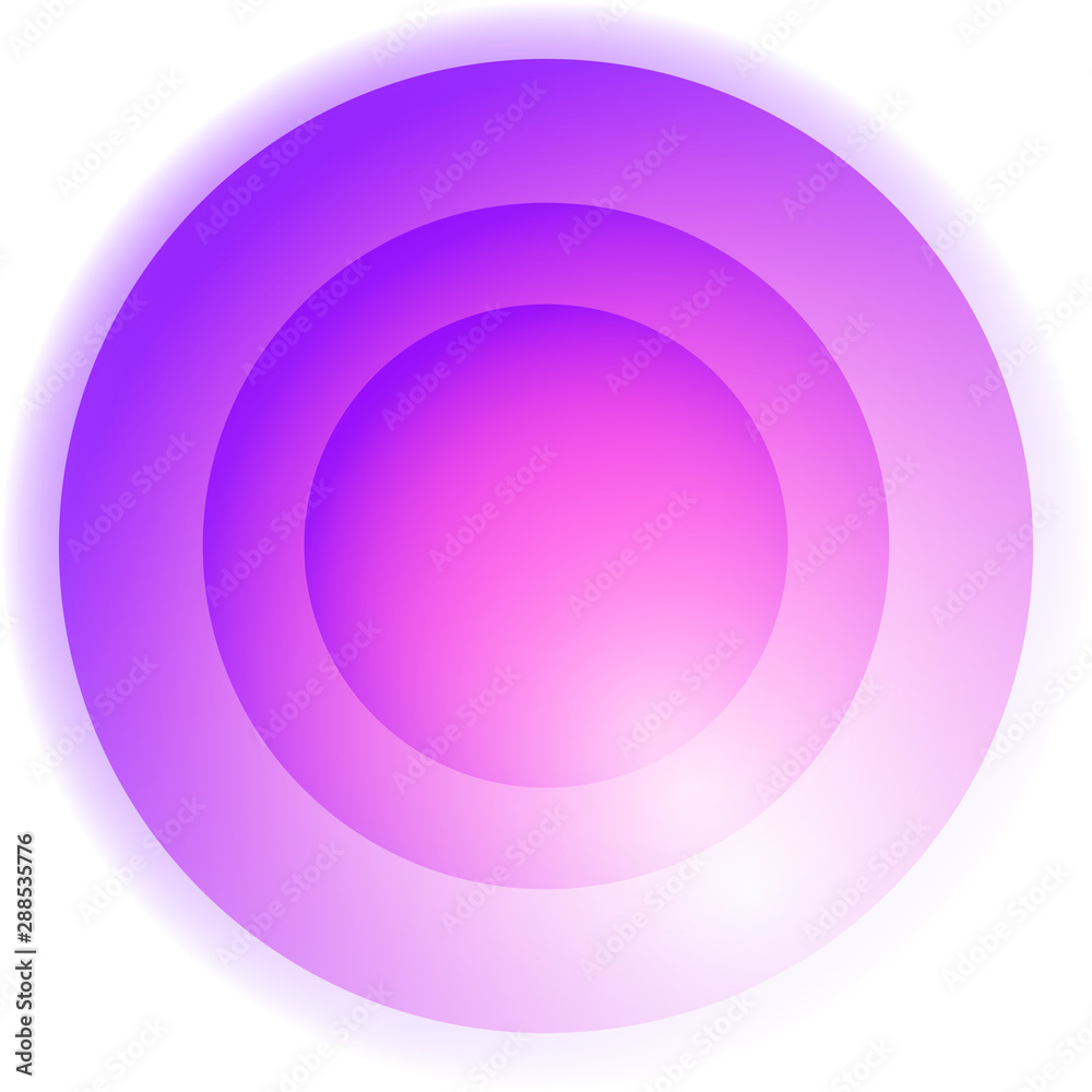Shiny, blurry radial, radiating circles, rings. Concentric colorful circle element. Vibrant, vivid circular design Shiny, blurry radial, radiating circles, rings. Concentric colorful circle element. Vibrant, vivid circular design