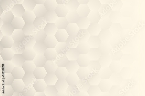 Random Light Gradient Hexagonal Tile Pattern  Gradient Right 