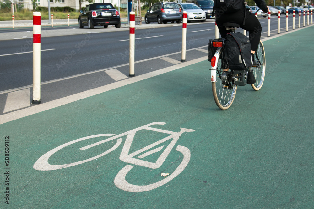Obraz premium Berliner Radweg