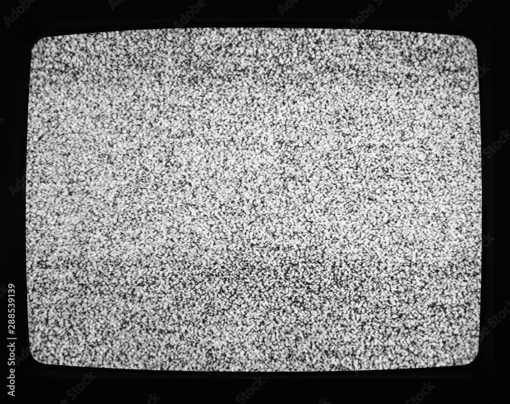 No signal TV texture. Television grainy noise effect as a background. No  signal retro vintage television pattern. Interfering signal in analog  television. Photos | Adobe Stock