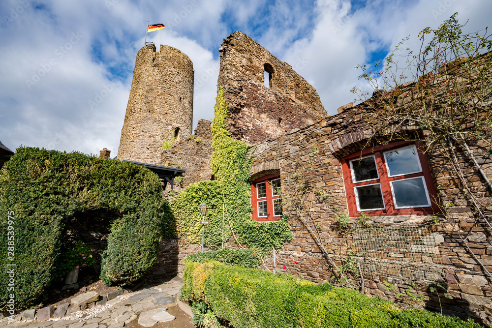 Fototapeta premium Alte schöne Burg in Rheinland-Pfalz