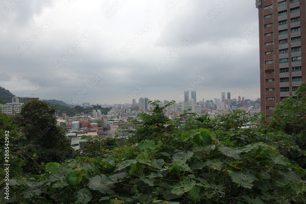 Fototapeta premium Taipei rooftops