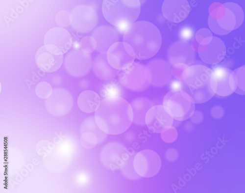 Purple bokeh defocused