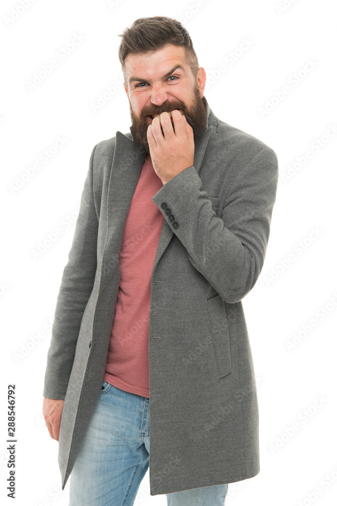 Bearded and handsome. Bearded hipster stylish fashionable jacket. Man wear casual stylish outfit. Male wardrobe. Tips and tricks handsome man. Attractive and handsome. Menswear and fashion concept Bearded and handsome. Bearded hipster stylish fashionable jacket. Man wear casual stylish outfit. Male wardrobe. Tips and tricks handsome man. Attractive and handsome. Menswear and fashion concept