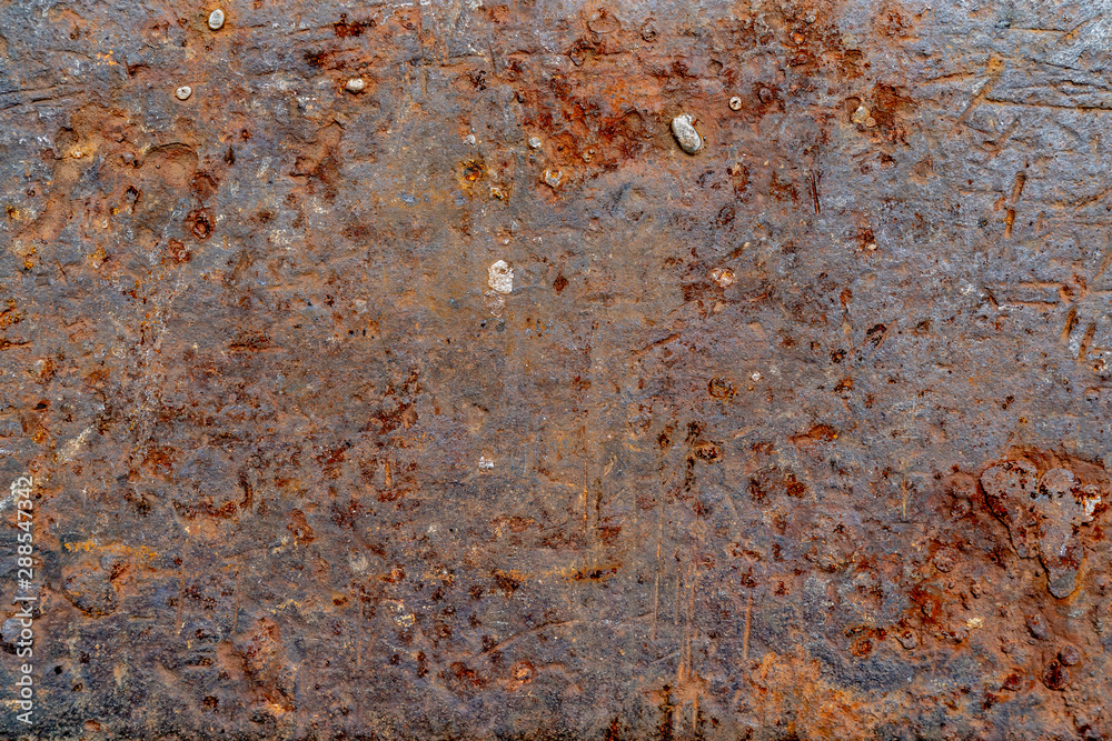 Rusty metal texture. Brown and gray colours of rust. Rough surface. Background for text or design Rusty metal texture. Brown and gray colours of rust. Rough surface. Background for text or design