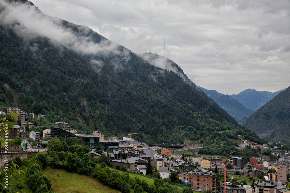 Andorra la Vella is the capital of the mountains
