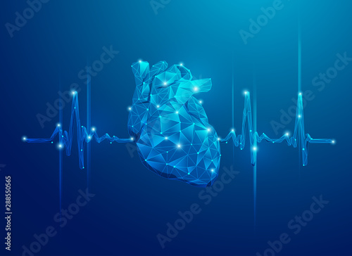 polygon heart