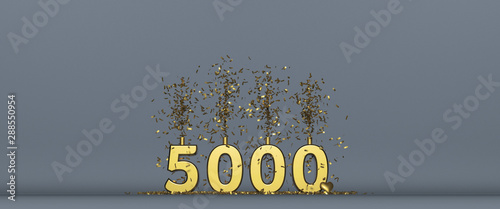 thank you for 5000 followers