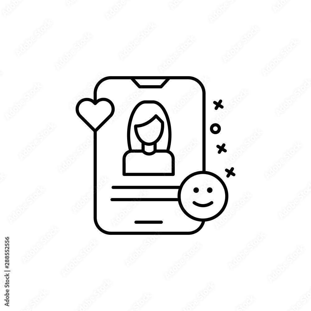 Add friend smartphone girl icon. Element of friendship icon Add friend smartphone girl icon. Element of friendship icon