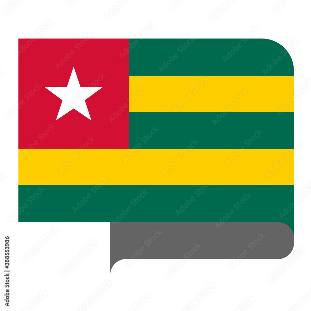 Flag horizontal shape, pointer for world map Flag horizontal shape, pointer for world map