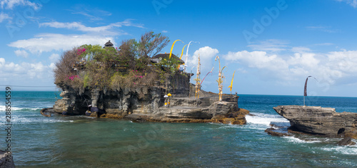 Pura Tanah Lot - Bali Hindu Tempel, Indonesien, Panorama photo