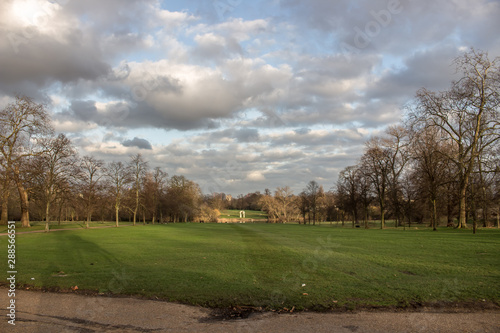 Beautiful landscape in Hyde Park