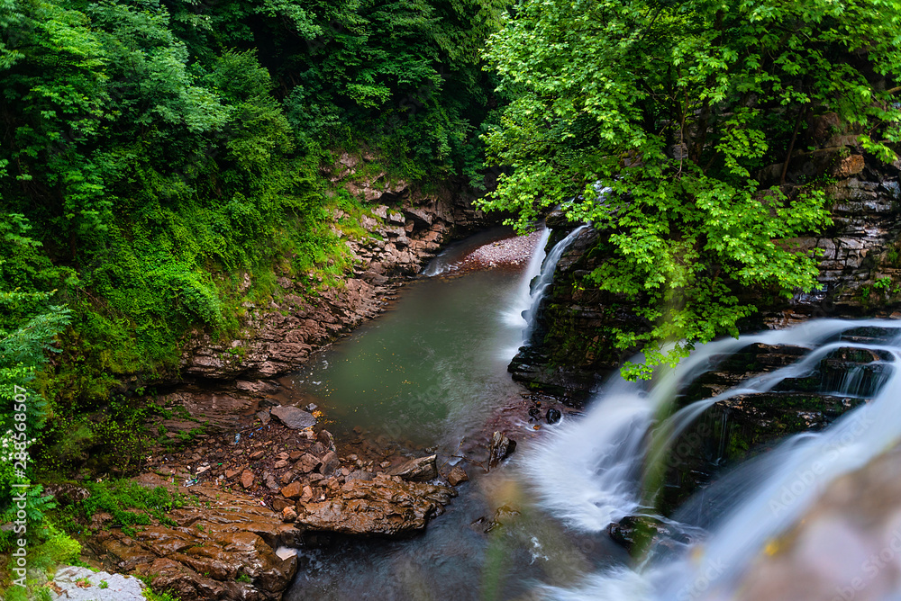 Mine Creek and Waterfall Kocaali Sakarya Turkey Mine Creek and Waterfall Kocaali Sakarya Turkey
