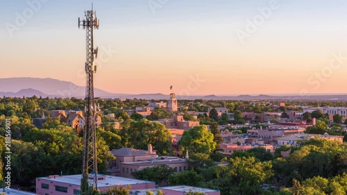 Santa Fe, New Mexico, USA Cityscape photo
