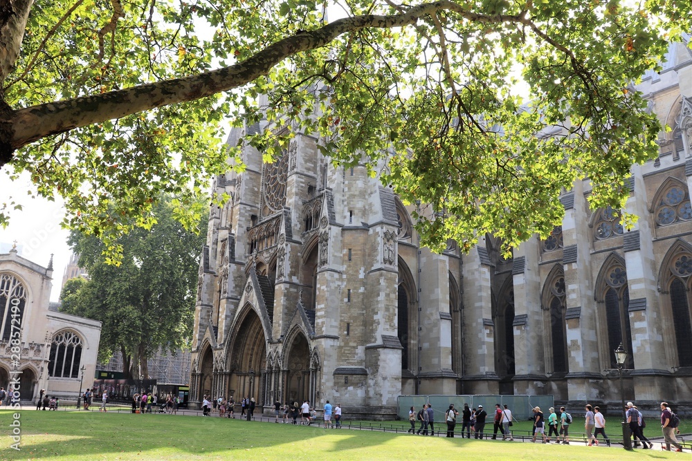 Abbaye de Westminster datant du 13 ème siècle - Londres - Royaume Uni
